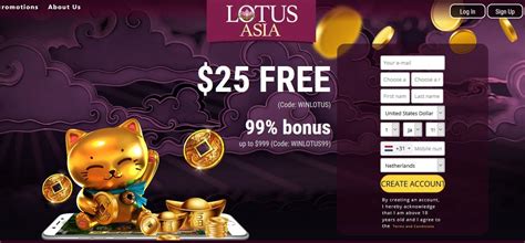 lotus asia bonus code